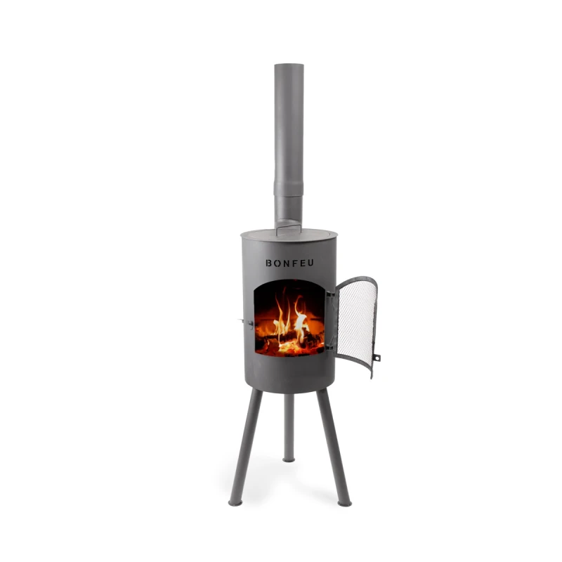 Estufa-leña-exterior-BonGiano-chimenea-barbacoa-BonFeu