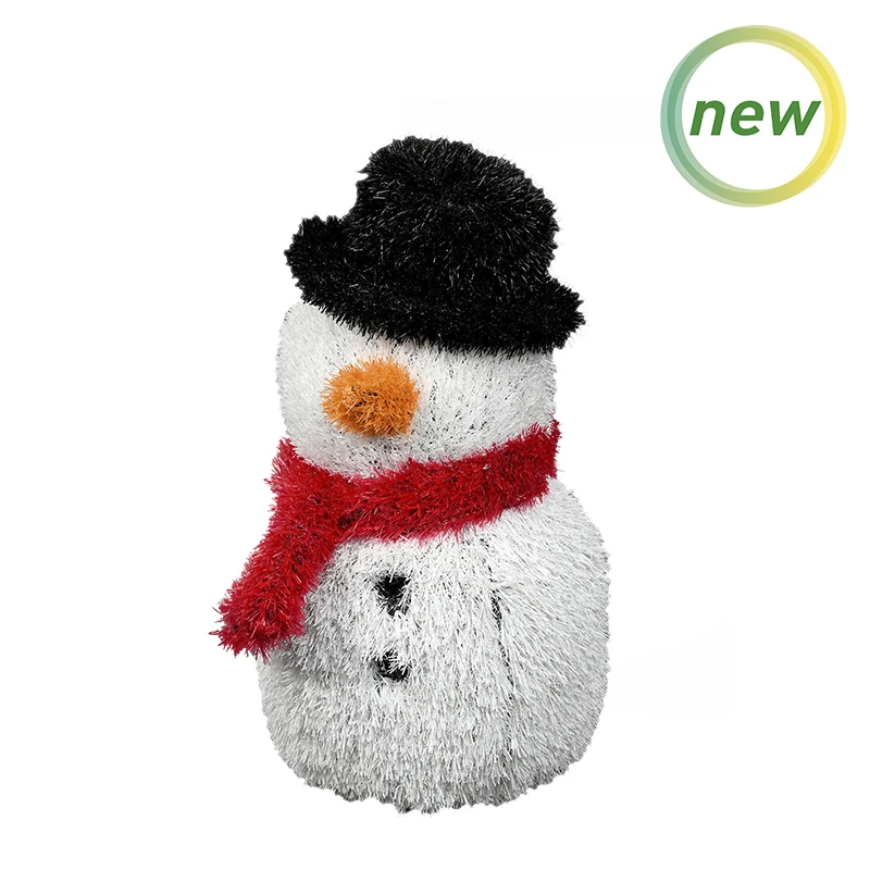 Muñeco-Nieve-césped-artificial-Adorno-exterior-Navidad