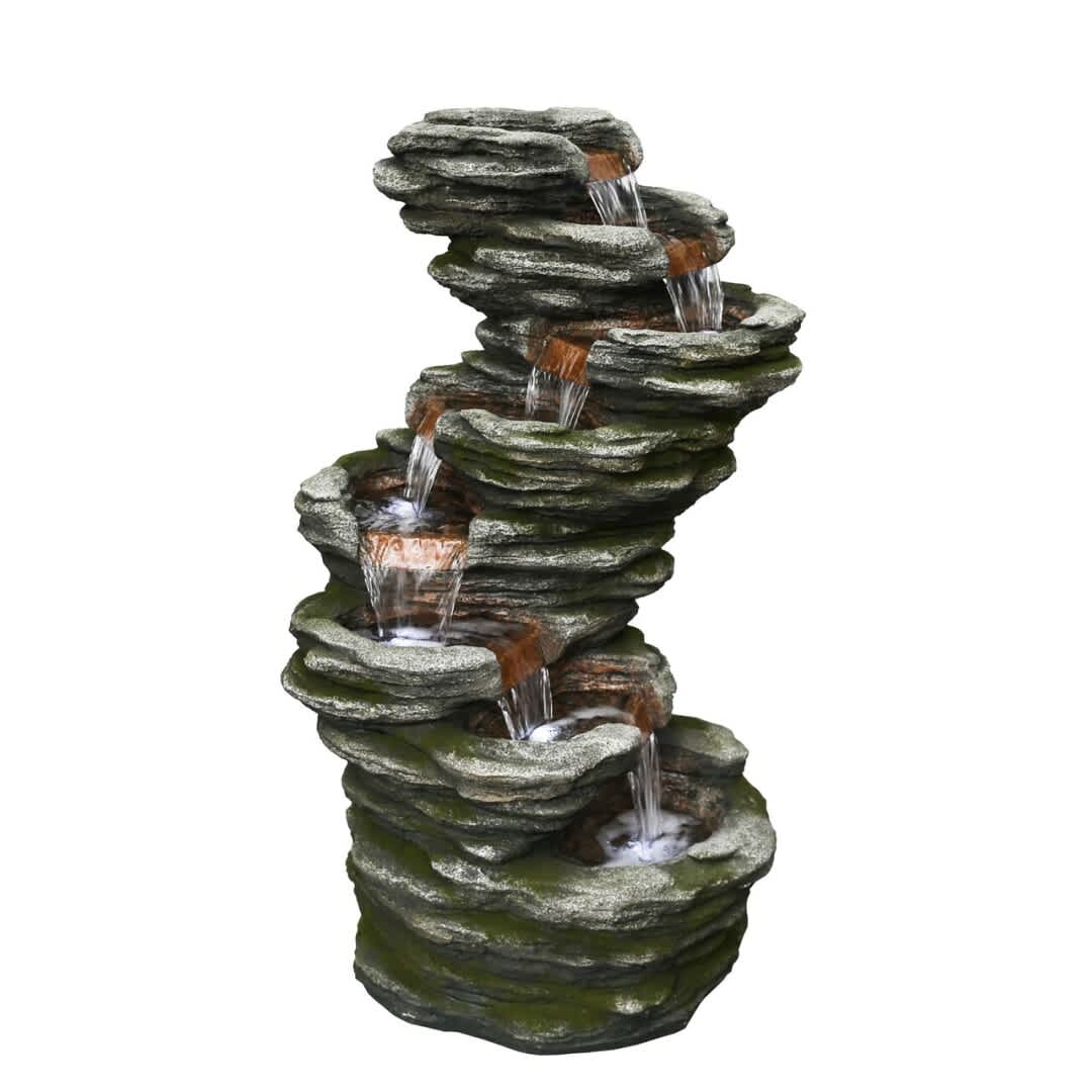 Fuente-Lena-Diseño-natural-bomba-luces-integradas