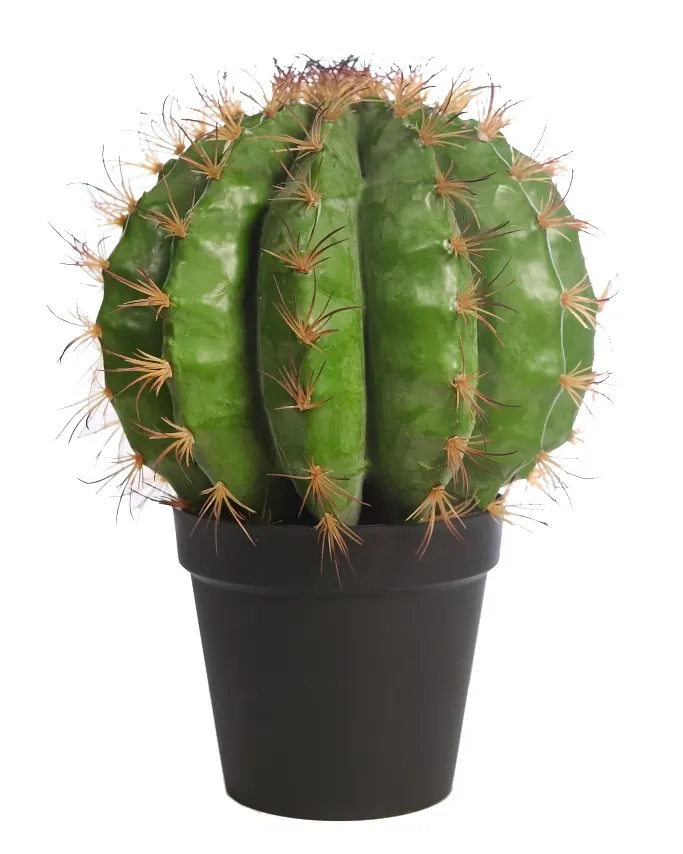 Cactus-artificial-barril-maceta