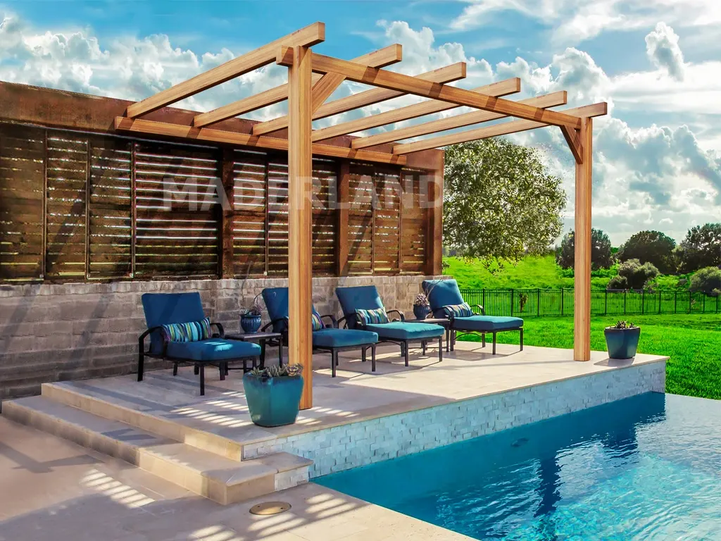 Pérgola-adosada-madera-Andorra