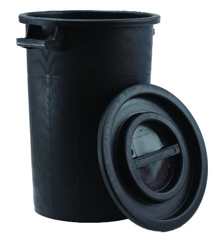 Cubo-contenedor-negro-ideal-para-residuos-almacenamiento