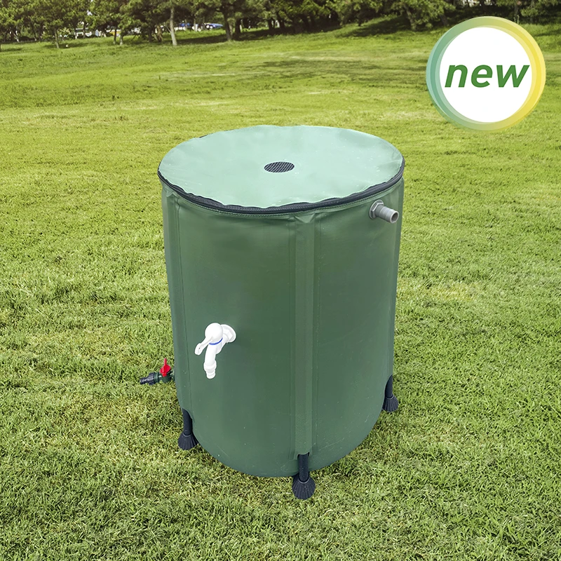 Depósito-plegable-para-recoger-agua-lluvia-100L,-250L,-500L