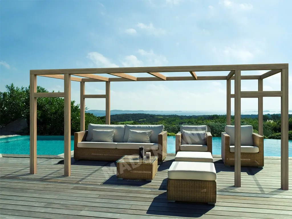 Pérgola-madera-Granada