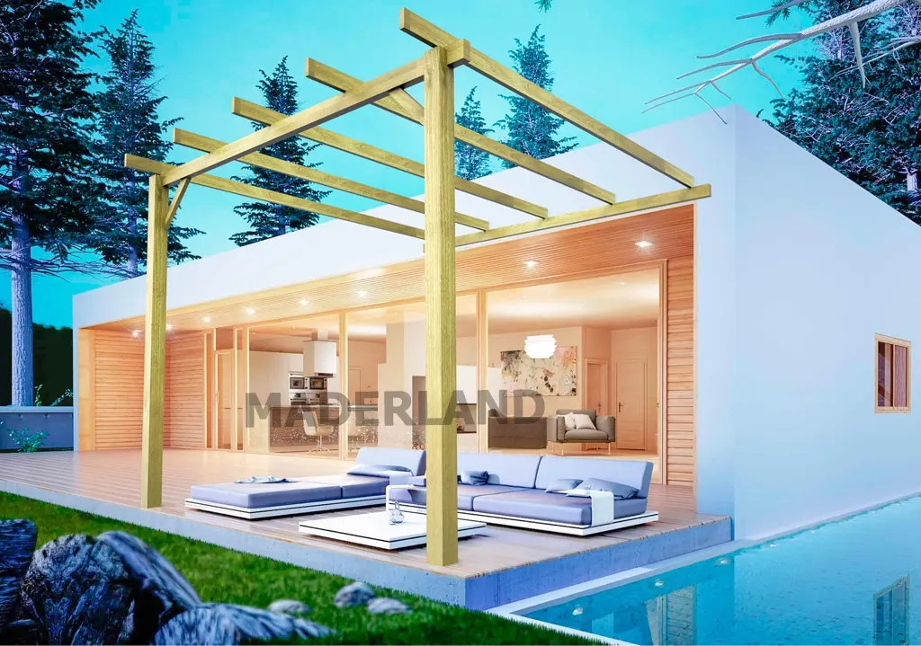 Pérgola-madera-Huesca