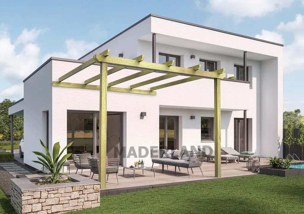 Pérgola-madera-Lloret