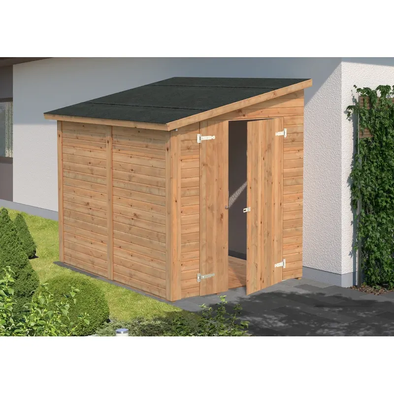 Cobertizo-jardin-techo-plano-Palmako