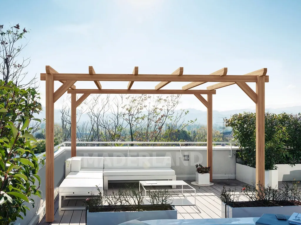 Pérgola-madera-Sitges