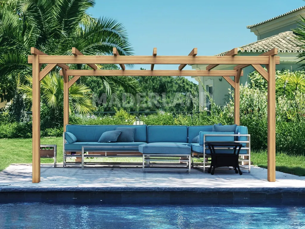 Pérgola-madera-Valencia