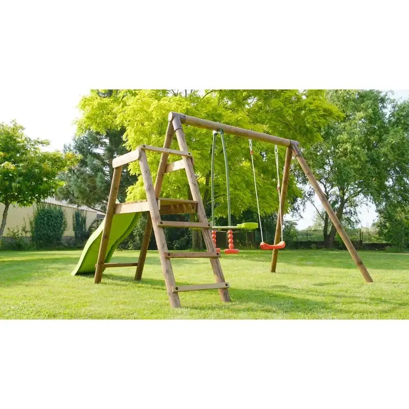 Columpio-madera-tobogán-Menthe